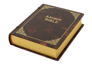 An open bible