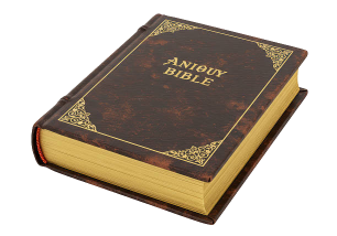 An open bible