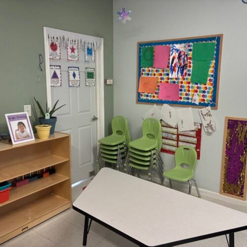 Preschool classroom