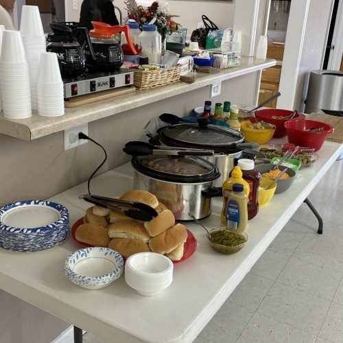 After Service Lunch Fellowship